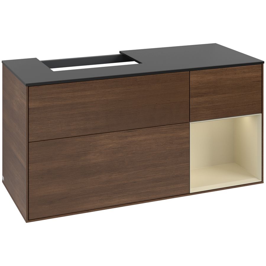 Wastafelonderkast Finion 1200x603x501mm W.Veneer G152HJGN