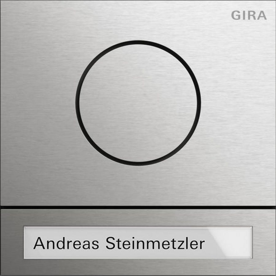 Deurstationmod. System 106 edelstaal V4A