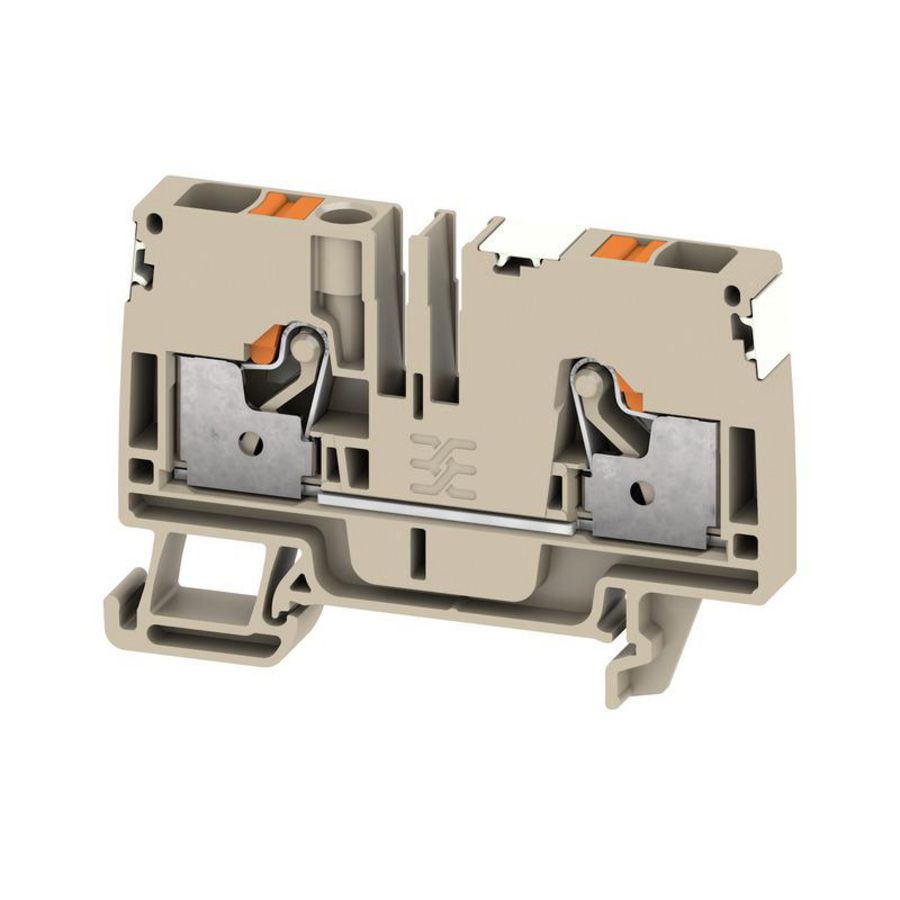 Doorvoerklem PUSH IN d.beige 6mm2 41 A 800 2674870000 VVE=50