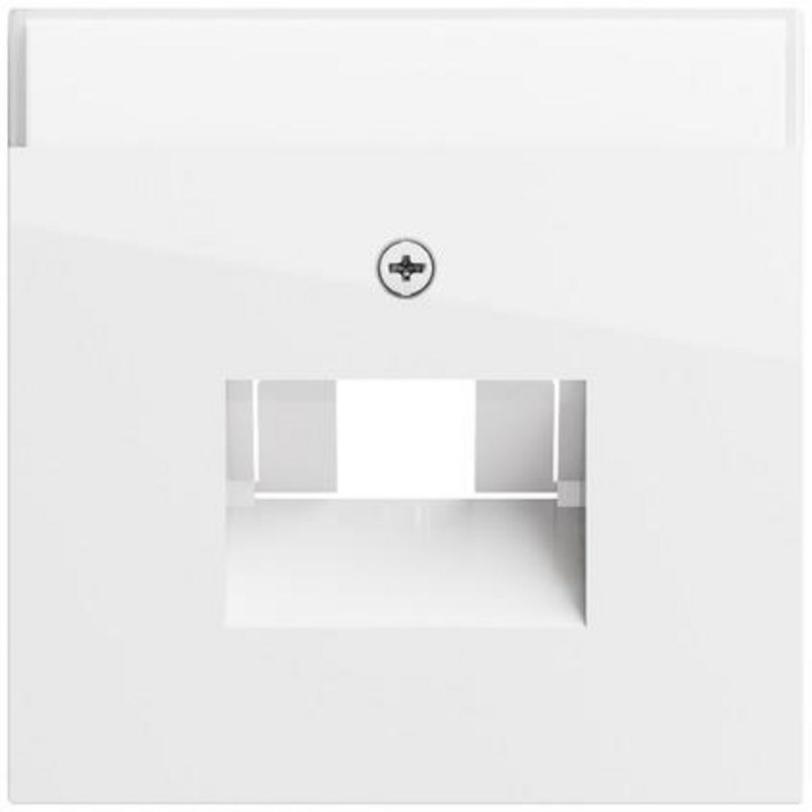 Afdekking TK UAE/IAE- + netwerkaansluitdoos System 70 z.wit