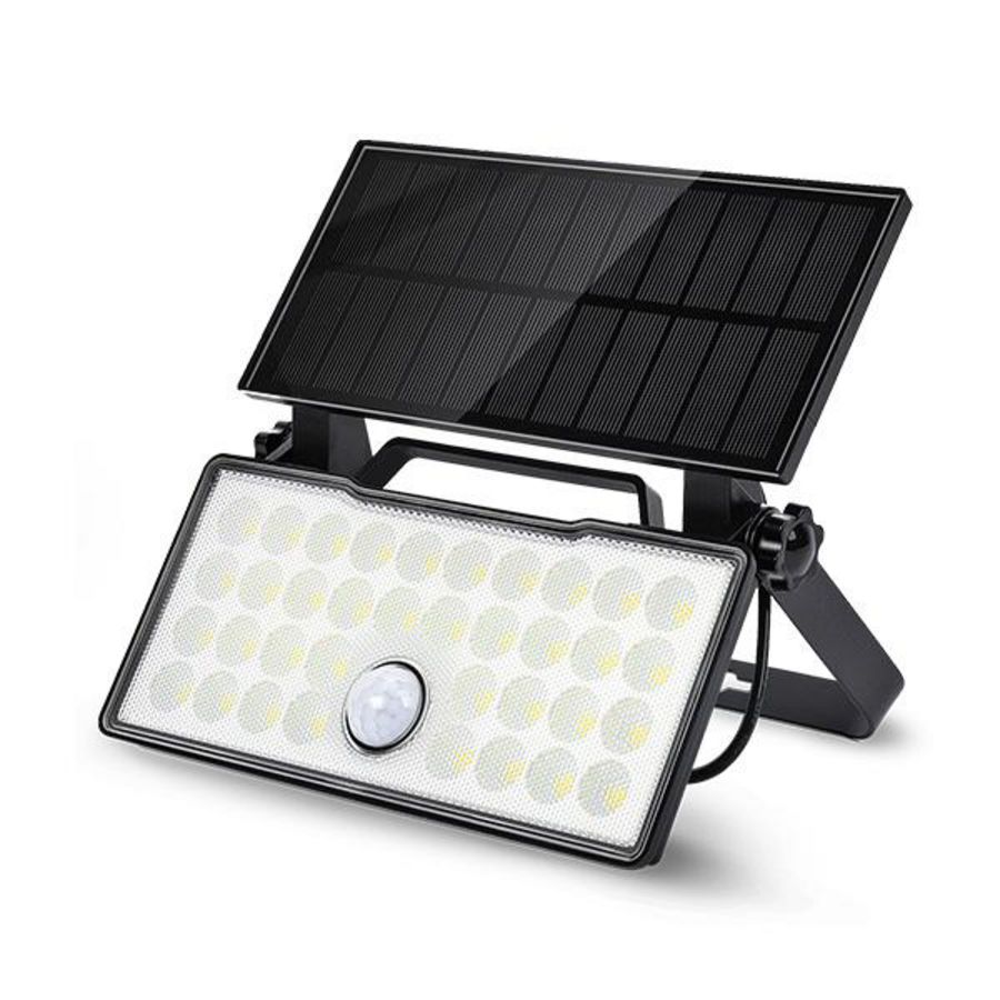 Solar schijnwerper 10W IP65 incl. batterij en sensor