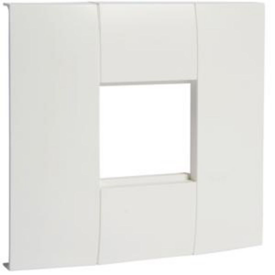 Montageraam LF110 voor Zenith schakelmateriaal verkeerwit