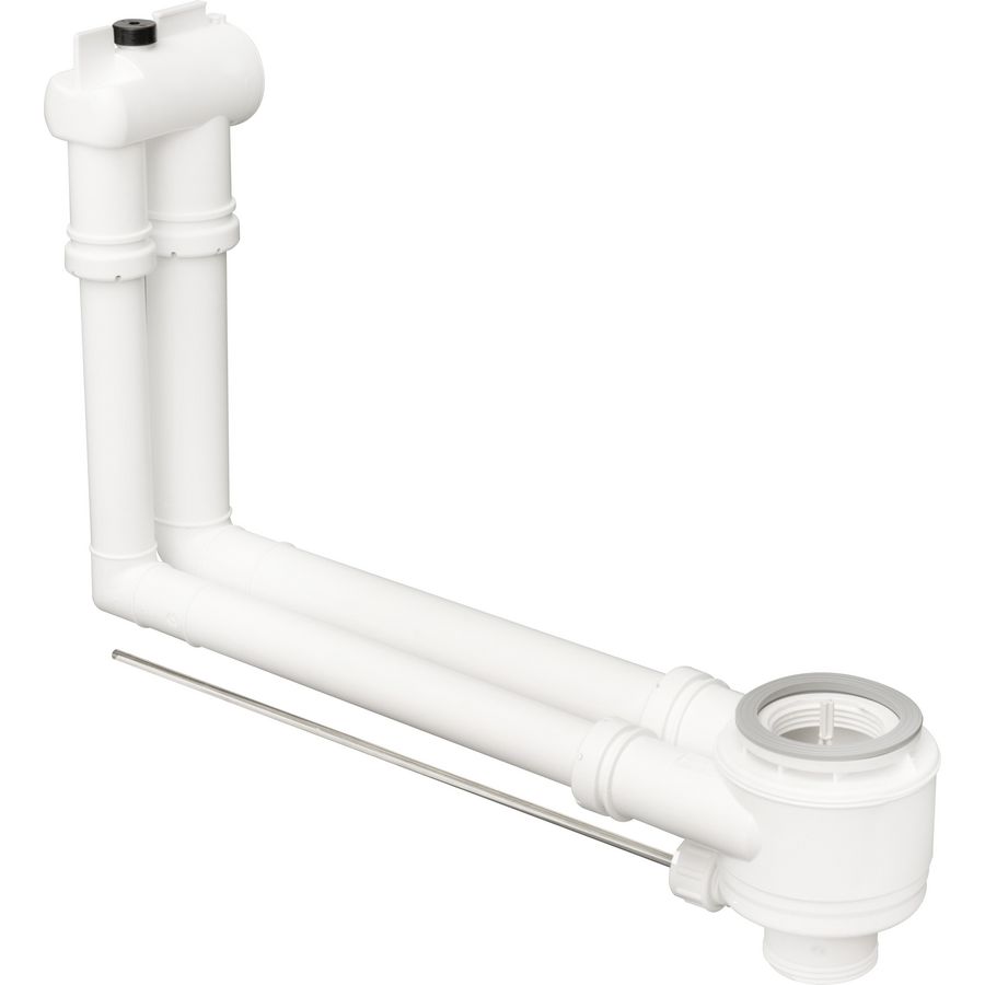 Waste en overloop set chroom