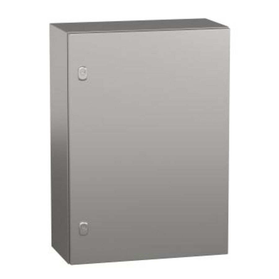 Kast Volle deur 700x500x250mm RVS 304L Scotch Br Spacial S3X