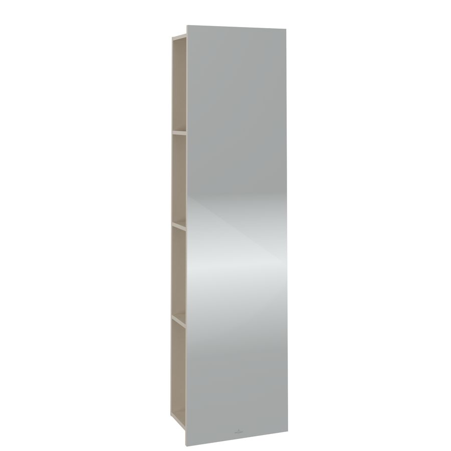 Afl.plank+spiegel Subw.3.0 450x1700x300mm Cash.Grey C59600VN