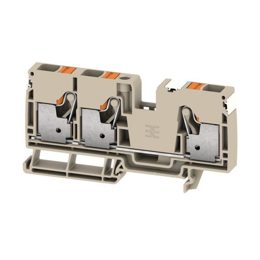 Doorvoerklem d.beige 10mm2 57 A 1000 V 2674970000 VVE=25