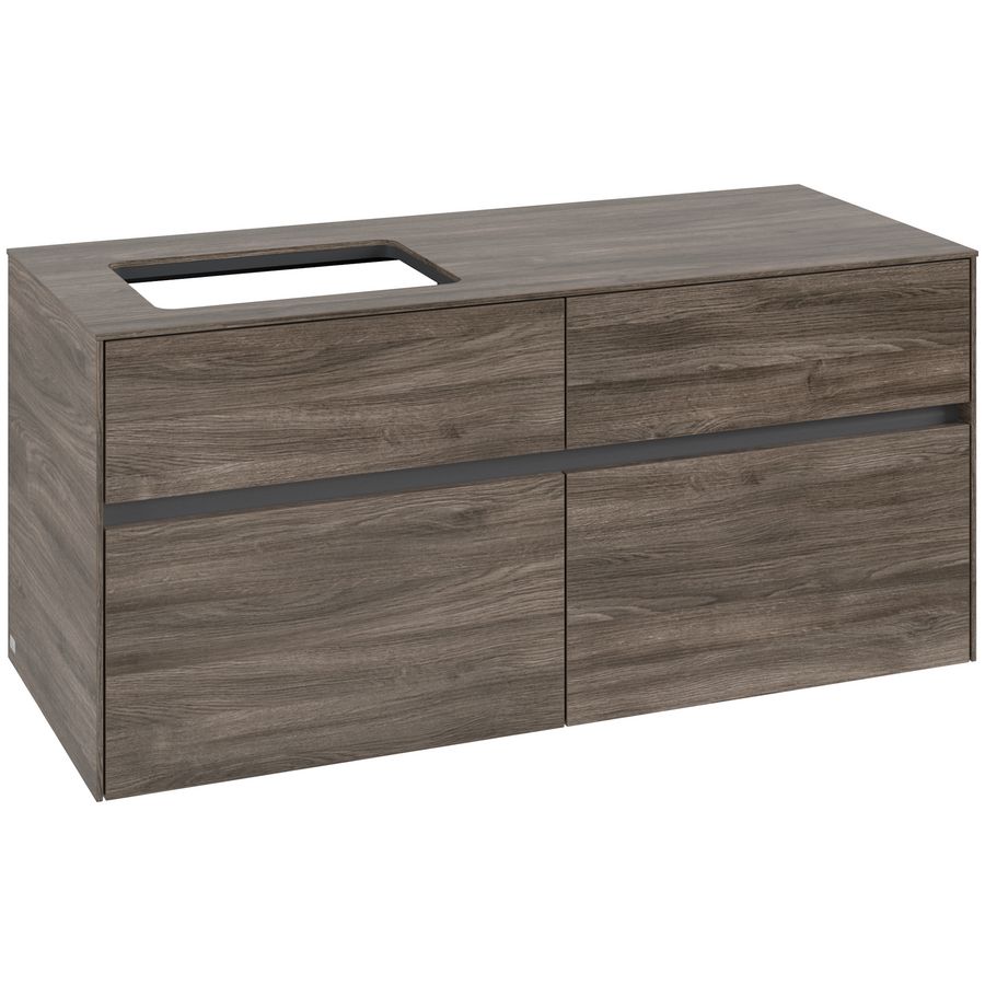 Wastafelonderkast Collaro 1200x548x500mm Sto.Oak C11300RK