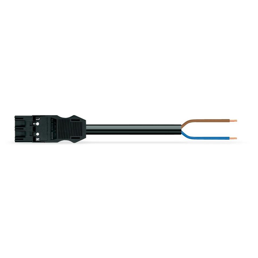 Geconf.aansluitkabel Eca Steker/open einde 771-5001/230-000