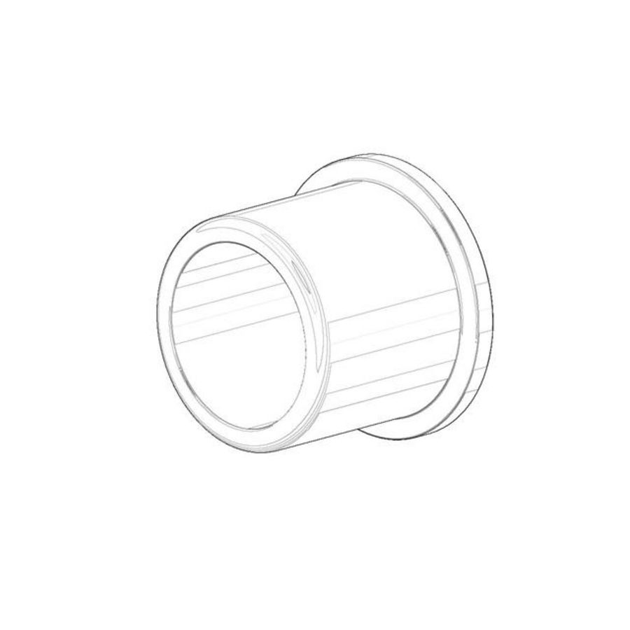 Huls voor toiletrolhouder 10x10x10mm 08184050190