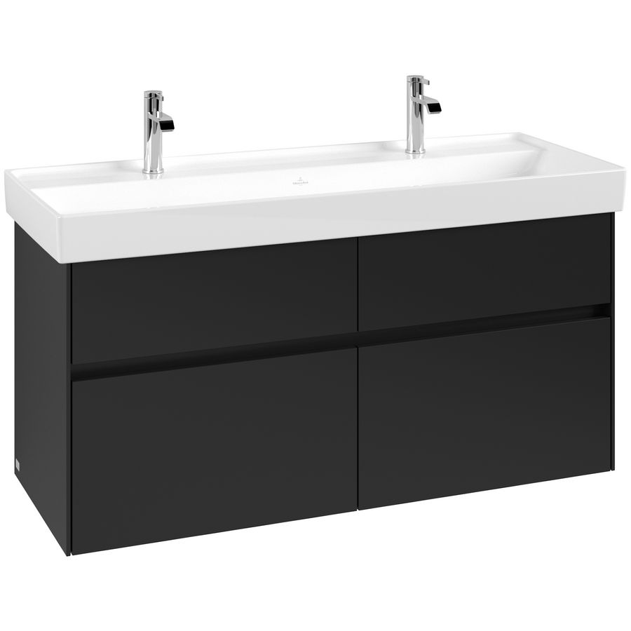 Wastafelonderkast Collaro 1154x546x444mm Volcano Black C01200VL