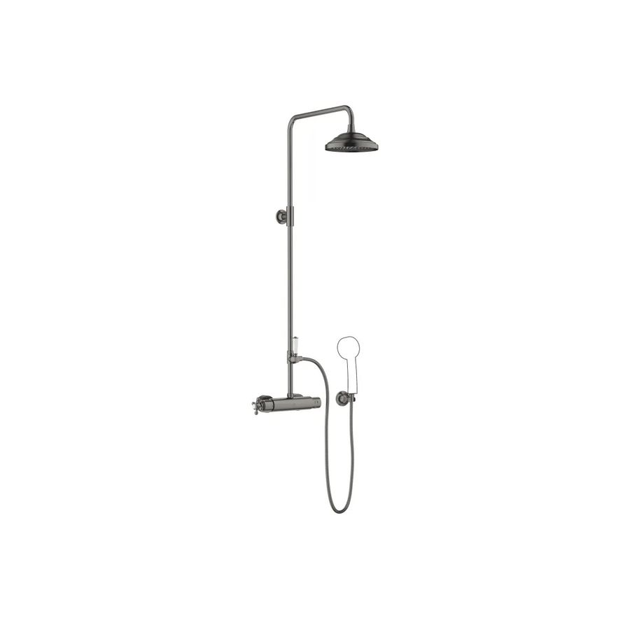 MADISON Showerpipe douchether. flowreduc Dark plat.geb