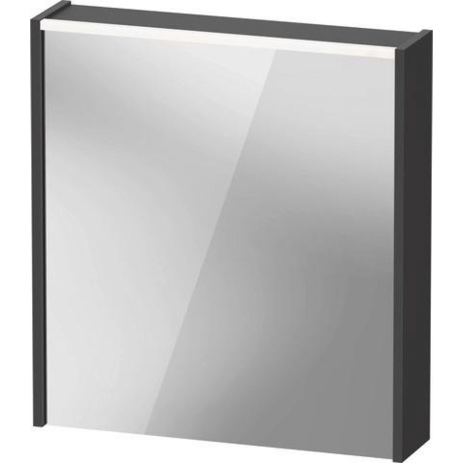 Spiegelkast gespiegeld grafiet mat D-code DC7105L49490000