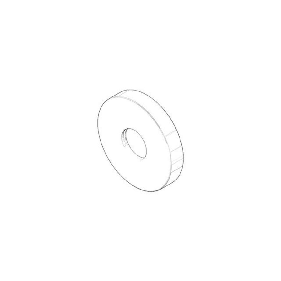 Rozet 55x9,5mm chr 082762500-00