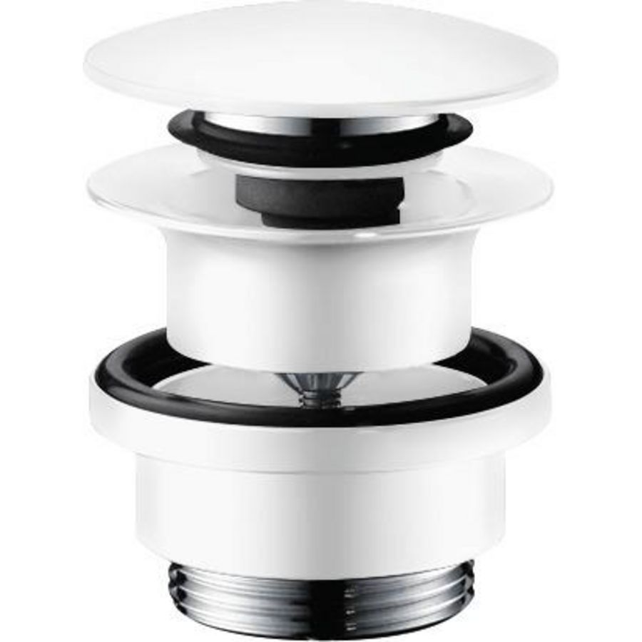 Afvoer Push Open DN32 mat wit