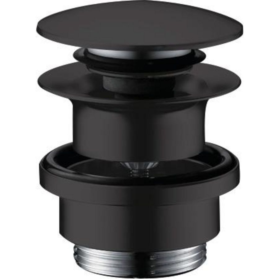 Afvoer Push-Open DN32 mat zwart