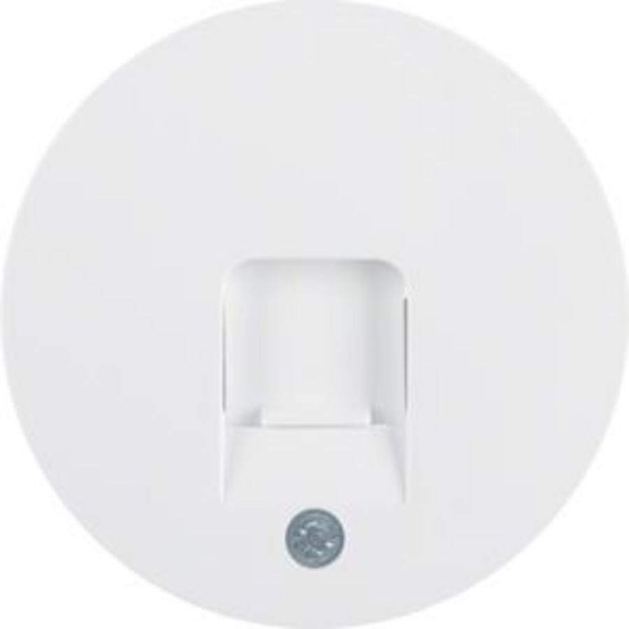 Centraaldoos RJ-datacontactd 1v berker R.1/R.3/R.8 polarwit