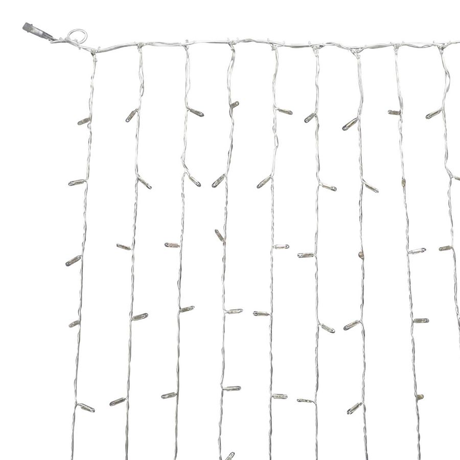 Verlichting Drape Lite 140Led L=2m. 5W WW QF+IP67 transparant