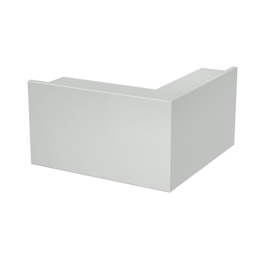 Buitenhoek 329x210x80 polyvinylchlorid lichtgrijs