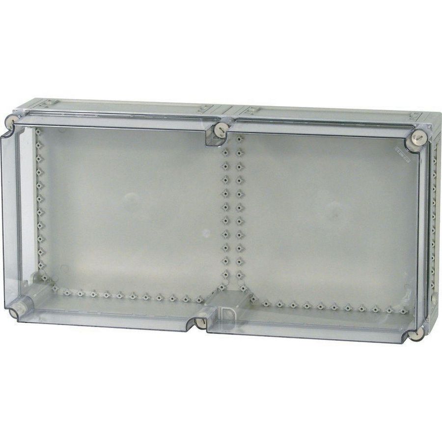 Kast Ci Hx750x375x225mm deksel transparant boven/onder open