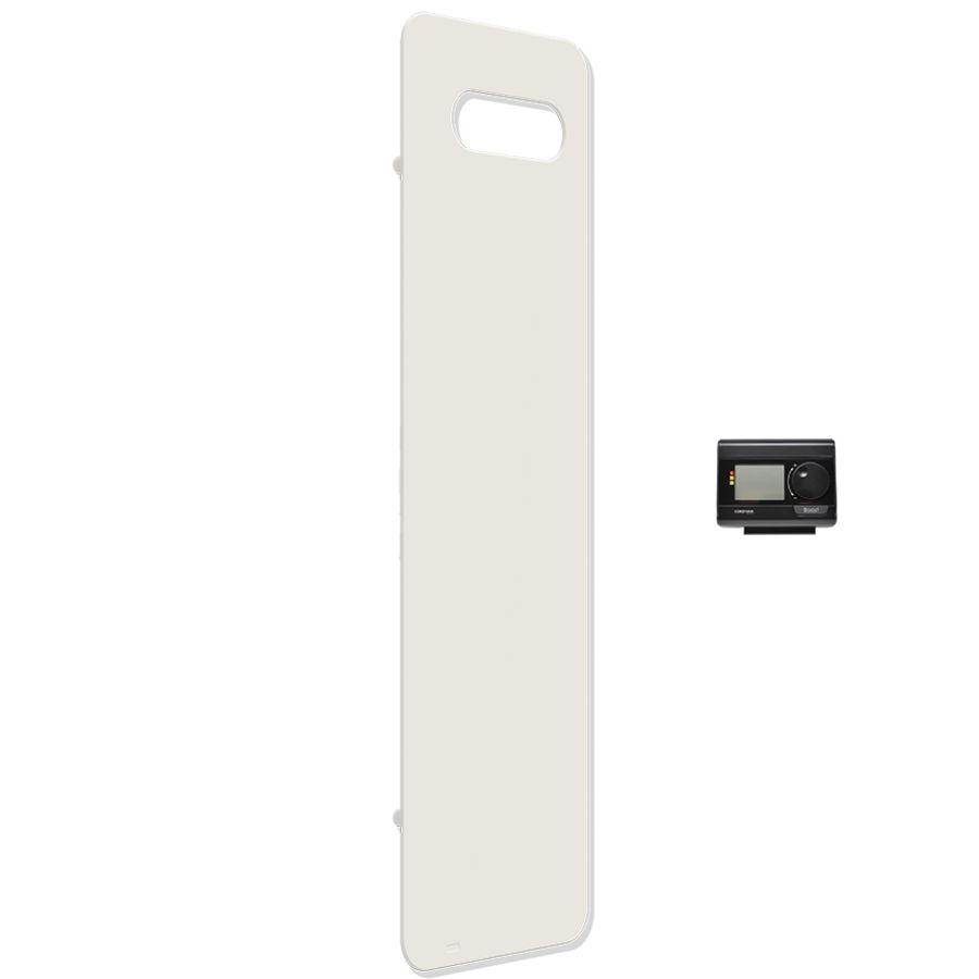 Radiator Badge Remote E-Comfort 1800x500mm 650W Wit