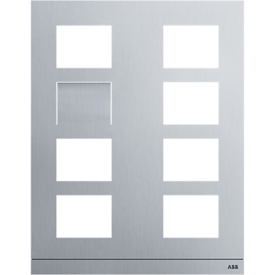 Video Outdoor Station frame grootte 2/4 aluminium (41388CF-A)