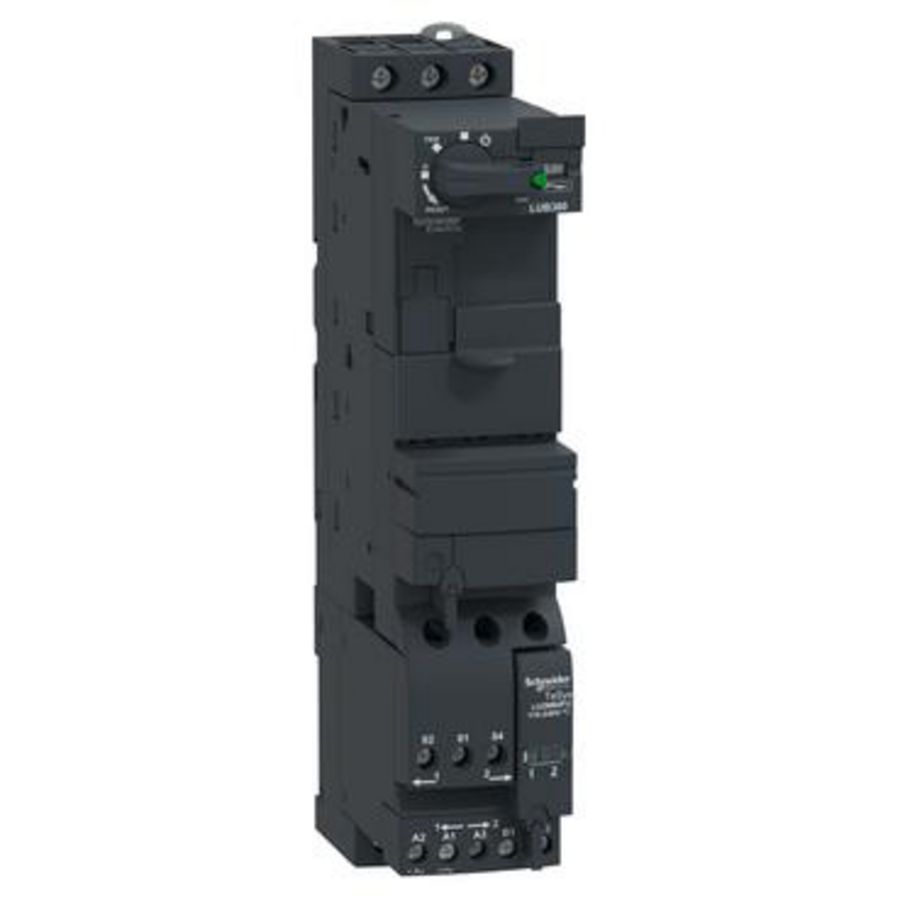 Reversing power base TeSys U 3P 38A/690V coil 110-240V AC/DC