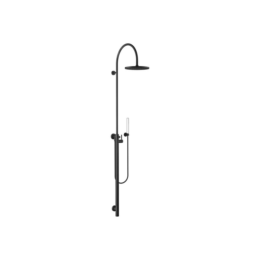 Kraanbuis douche-1-hendel mengkraan z.handdouche FlowReduce Mat zw