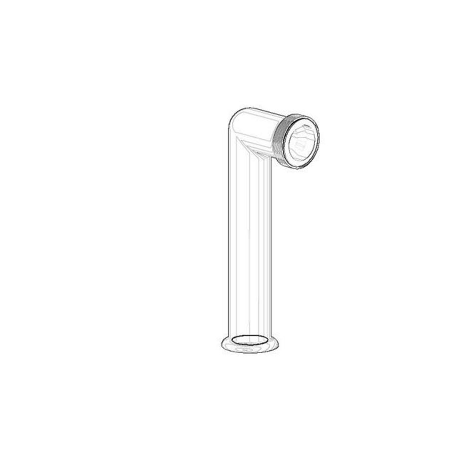 Aansluiting 121x47x28mm chr