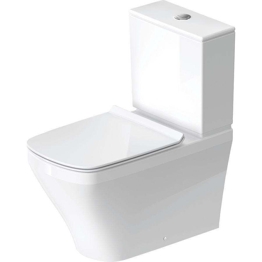 DURASTYLE #215609 staand closet tbv duoblok 705mm wit diepspoel gesloten voor stortbak 4,5ltr. PK. (excl. zitting / reservoir)