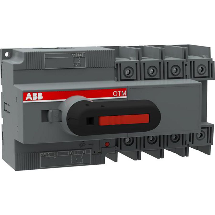 Lastscheider 4P 125 A bodem/DIN-rail montage gemotoriseerd