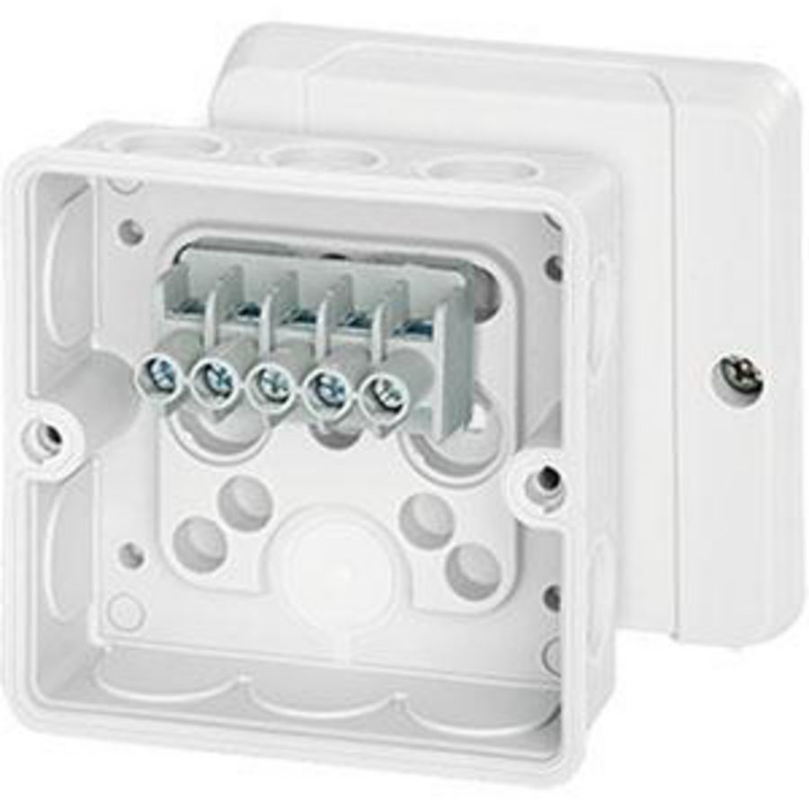 Kabeldoos IP55 1,5-2,5 mm2 5 polig Wit VVE=5