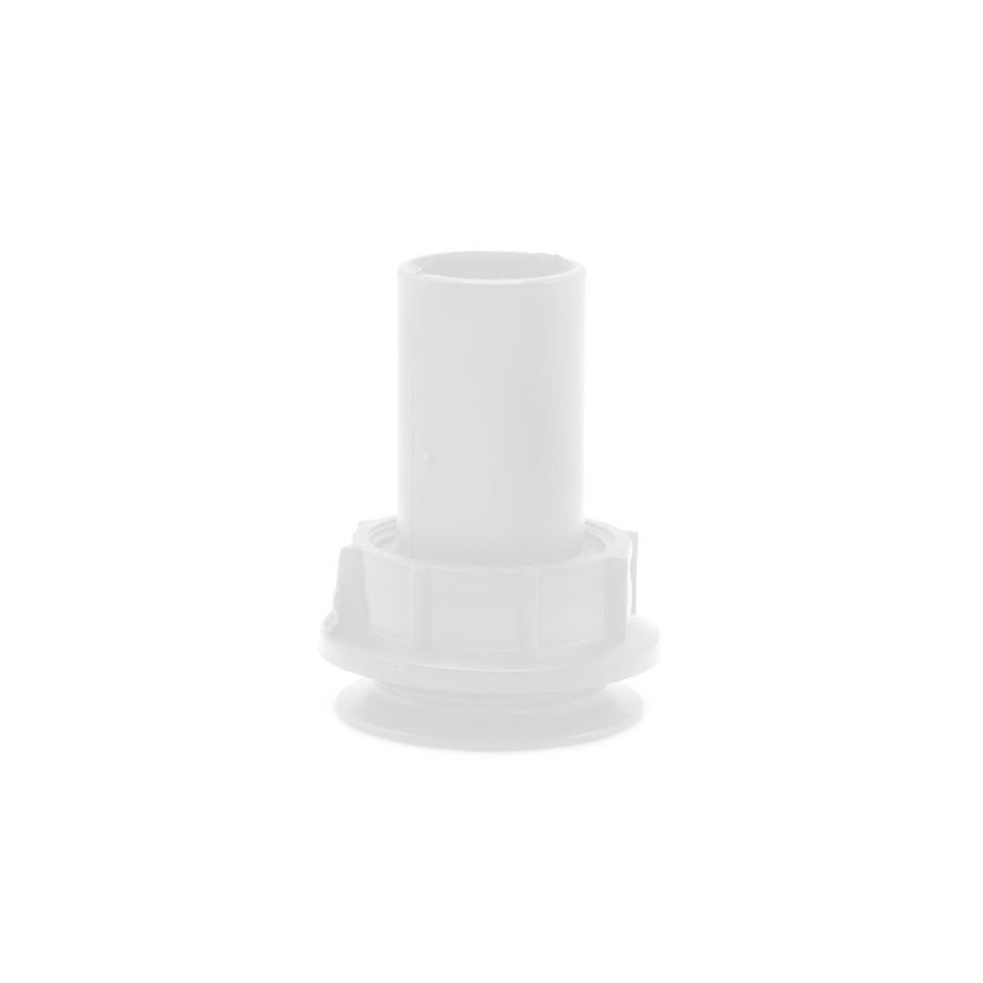 Doorvoerset (tule+moer) Ø32mm wit