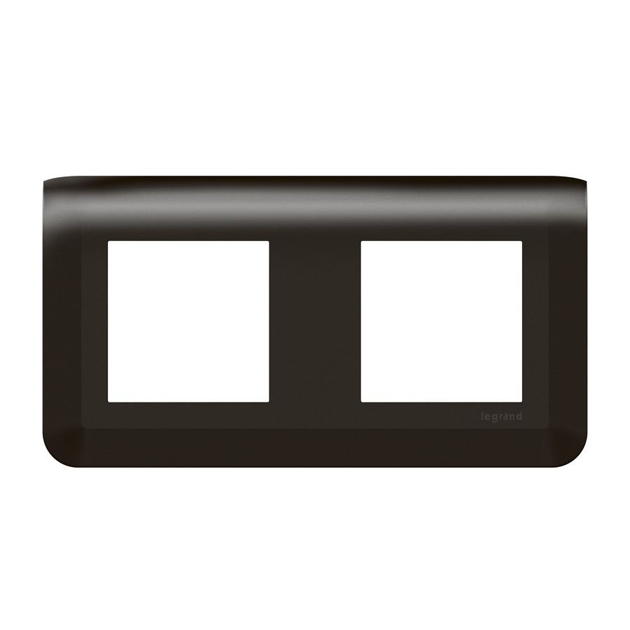 Afdekraam 2x2 modulen zwart 71 horizontaal Mosaic