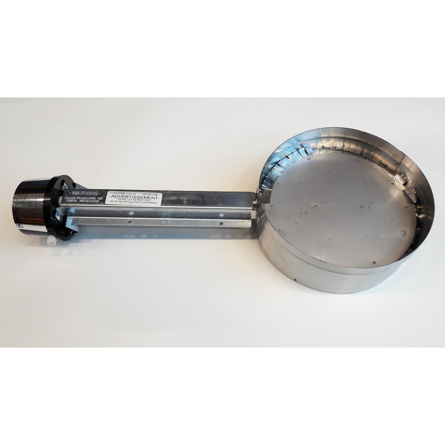 Rookgasklep 10" z/adaptor ebw500 S102102