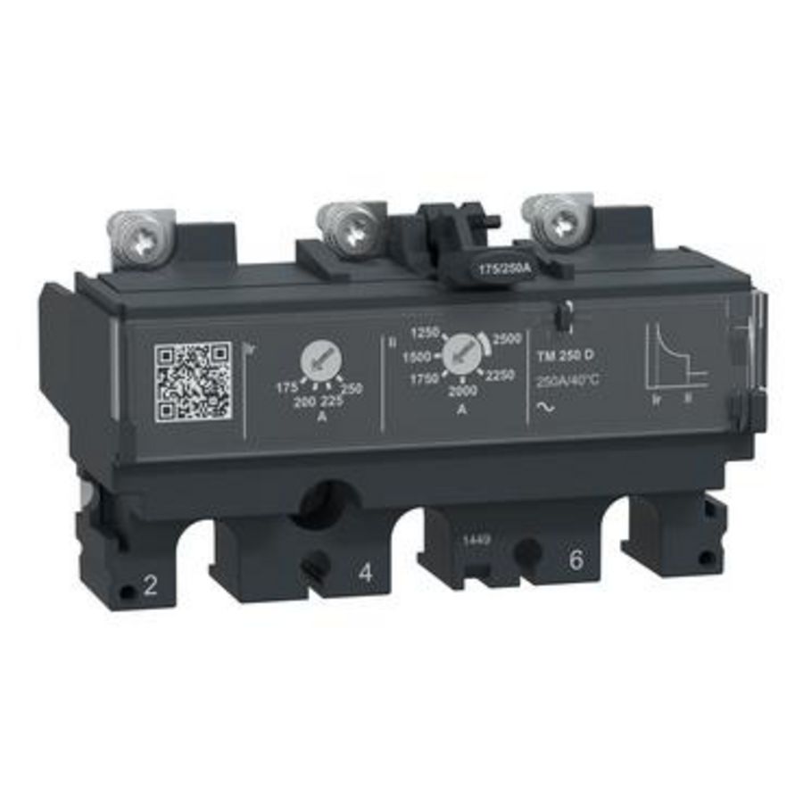 Trip unit NSX250 AC 3P3D 250A TMD ComPact