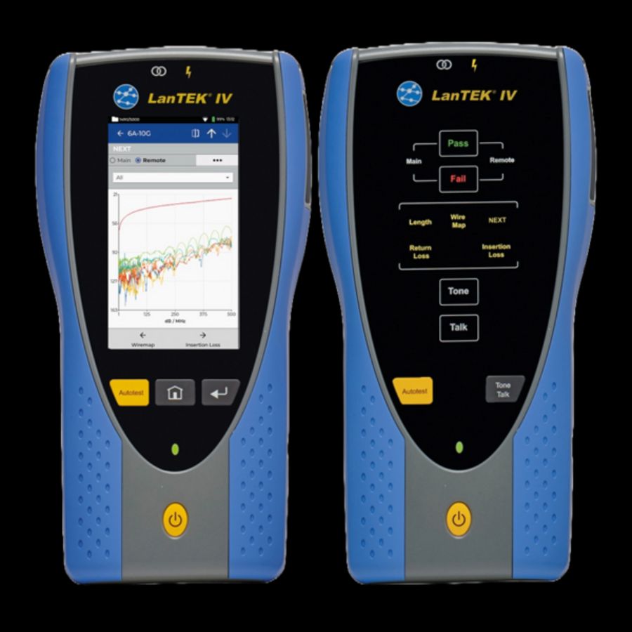 Kabelcertificeerder LanTEK IV-L 500MHz incl PL- en CH-adapte