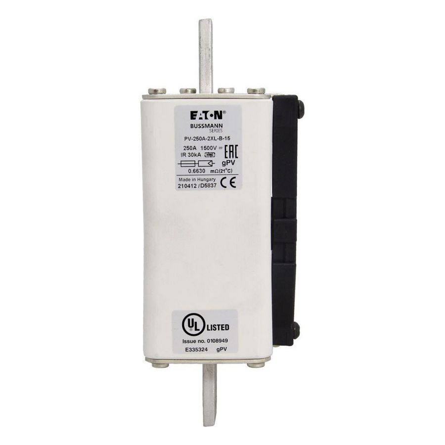 Zekering hoge snelheid 250A DC 1500V 2XL 60x192mm gPV IEC