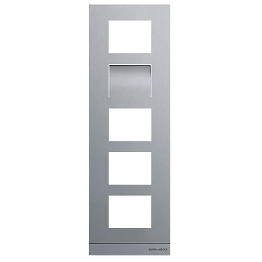 Welcome IP kader video buitenpost 5 modules mt 1/5 edelstaal (41385CF-S-03)