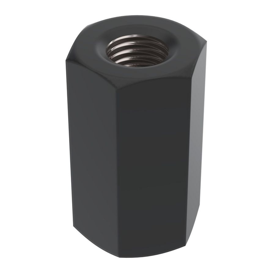 Connection sleeve for threaded rod M10x30mm Staal Ele VVE=50
