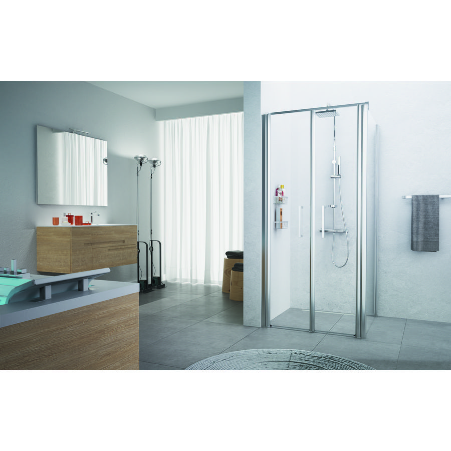 Giada F2B vaste wand 840-870x1950mm matchroom band satin