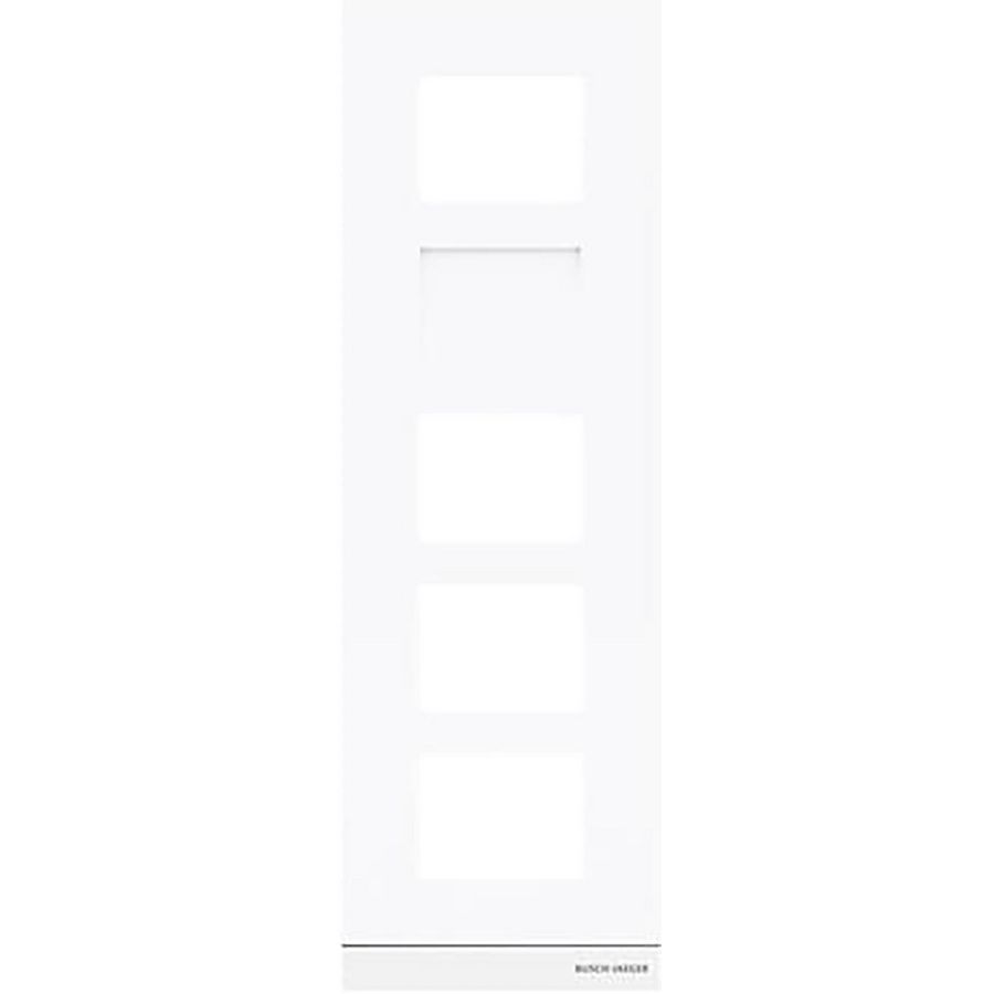 Welcome IP Kader video buitenpost 5 modules maat 1/5 Wit (41385CF-W-03)