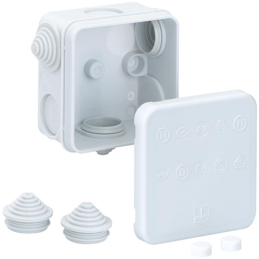 Aftakdoos grijs IP55 aderdoorsnede 2,52 sla 32097001