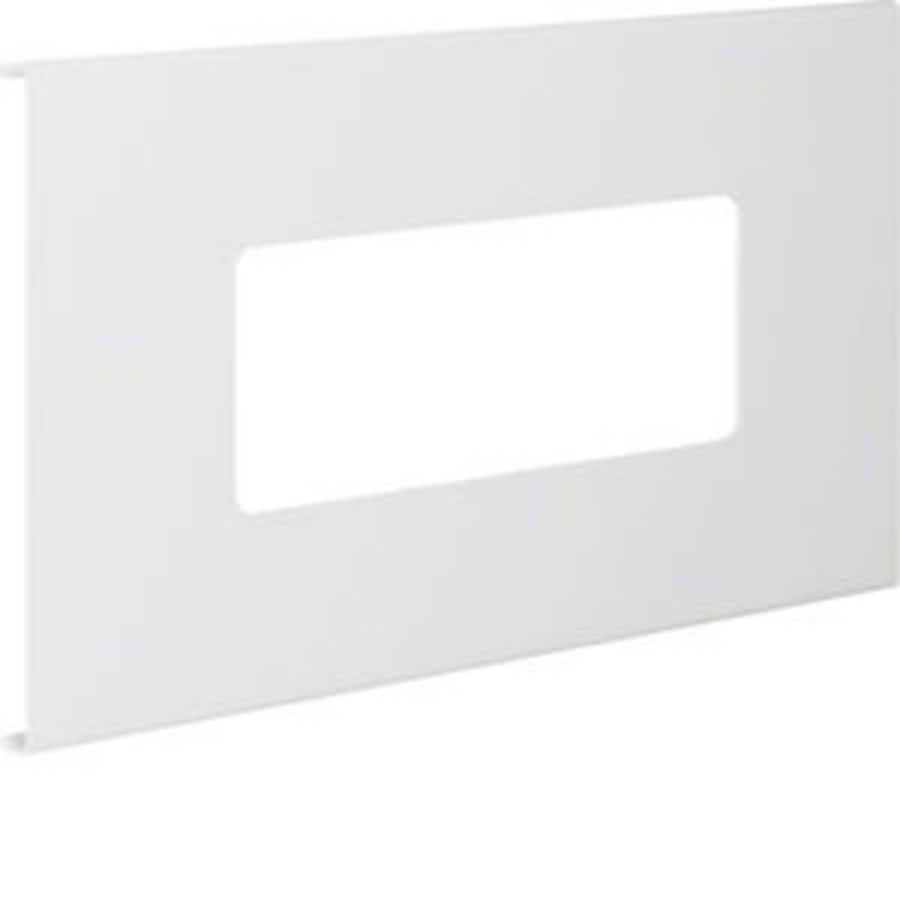 Afdekplaat voor goot 3-voudig FB 190mm breed verkeerswit