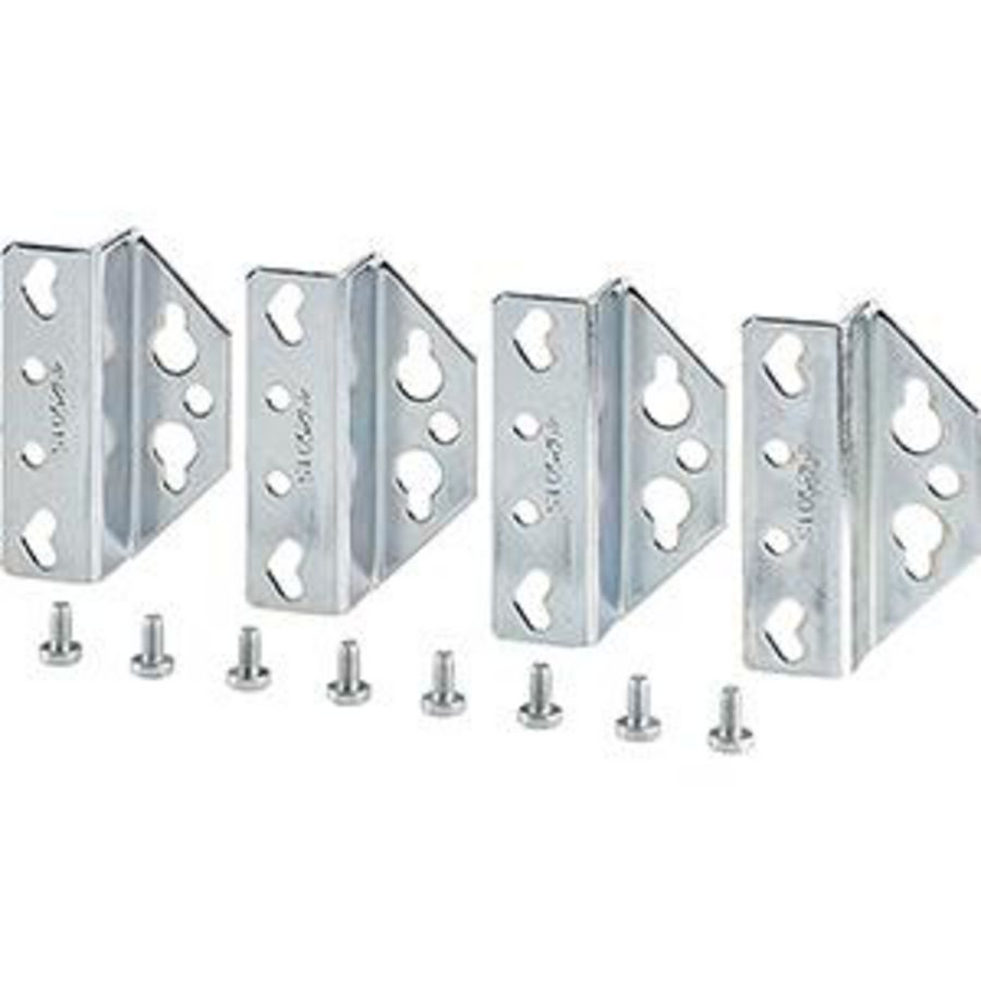 Mi U profiel wandbeugel 30 mm (set 4 stuks)