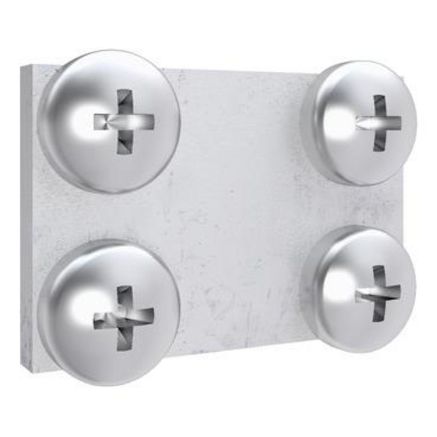 Set a 4st. Paneelconnector Prisma XS Dubbel
