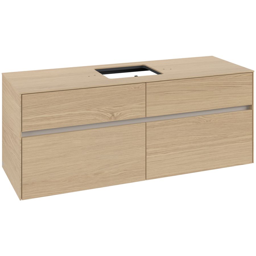 Wastafelonderkast Collaro 1400x548x500mm Nord.Oak C13100VJ
