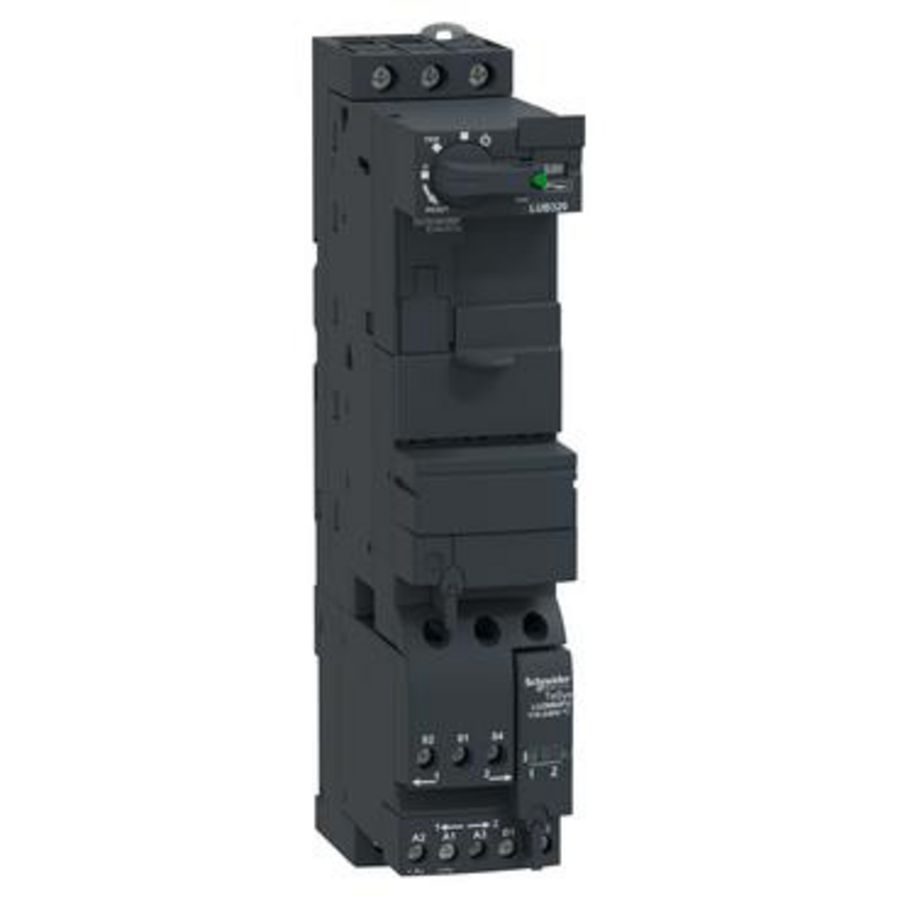 Omkeercontactor basis 32A 110-220V AC/DC Schroefklem TeSys U