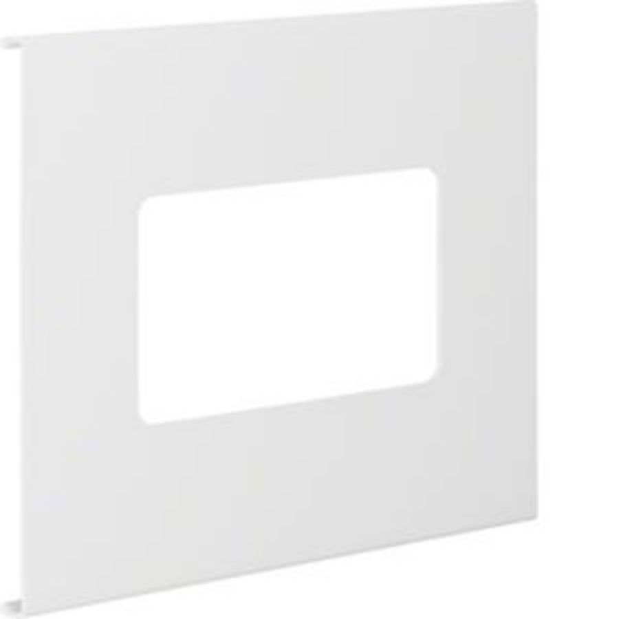 Afdekplaat voor goot 2-voudig FB 190mm breed verkeerswit