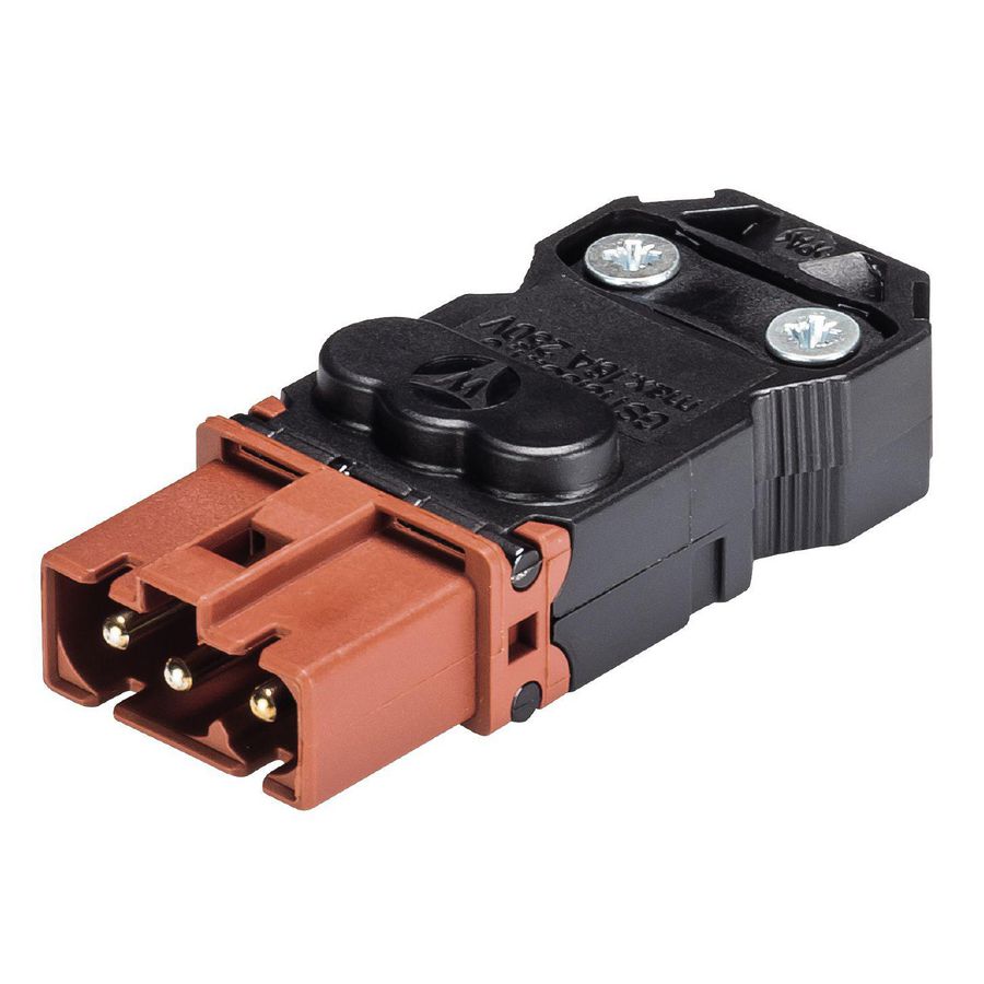 Stekerdeel met trekontlasting GST15I3S S1 ZR1 wit 01 VVE=100