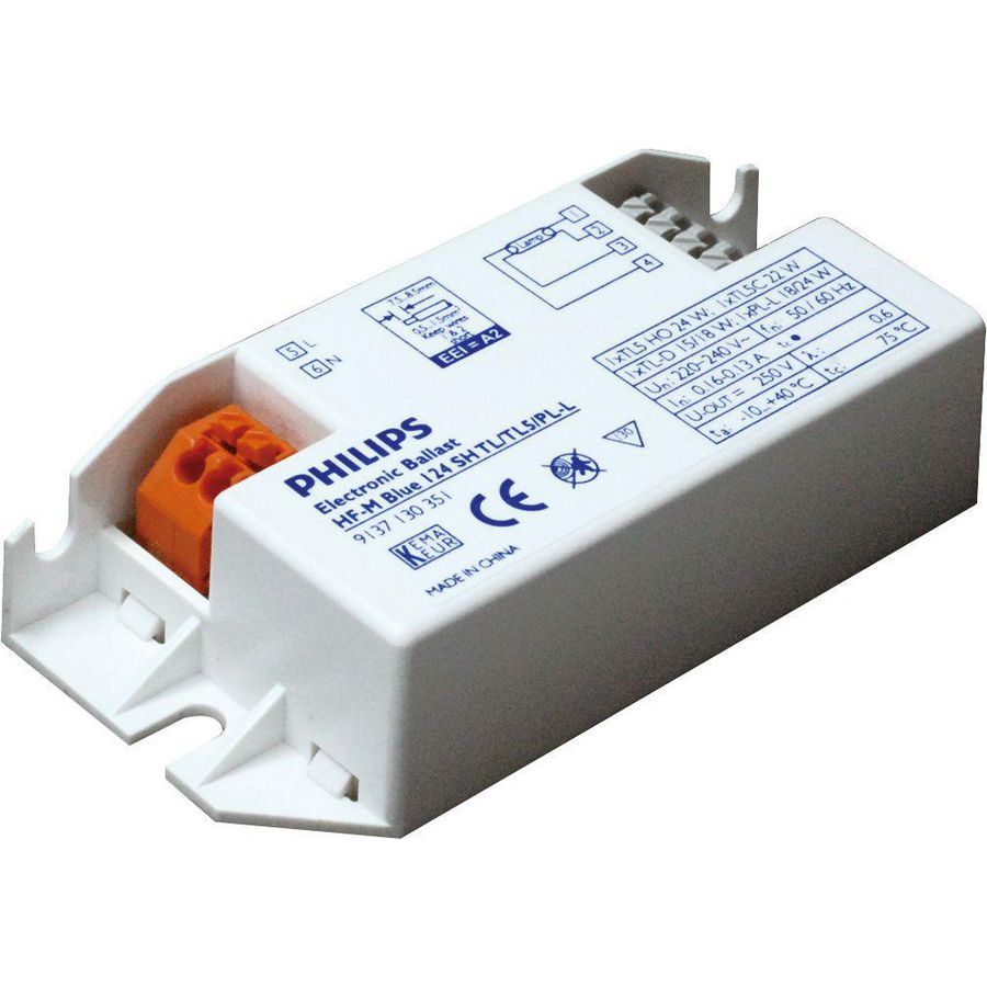 Voorschakelapp. HF-M BLUE 124 SH TL/TL5/PL-L 230-240V VVE=50